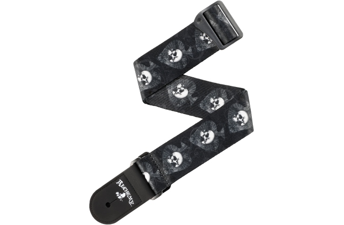 Curea chitară Daddario Alchemy Guitar Strap Skulls in Spades