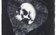 Curea chitară Daddario Alchemy Guitar Strap Skulls in Spades