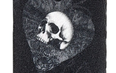 Curea chitară Daddario Alchemy Guitar Strap Skulls in Spades