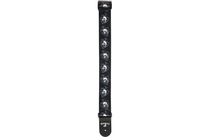 Curea chitară Daddario Alchemy Guitar Strap Skulls in Spades