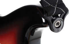 Curea chitară Daddario Auto Lock Guitar Strap Black Padded Diamonds
