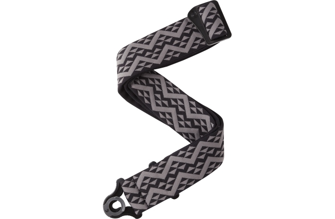 Curea chitară Daddario Auto Lock Guitar Strap Black Padded Geometric