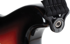 Curea chitară Daddario Auto Lock Guitar Strap Black Padded Stripes