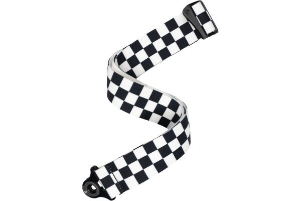 Auto Lock Guitar Strap Skater Checkerboard Auto Lock Guitar Strap Skater Checkerboard