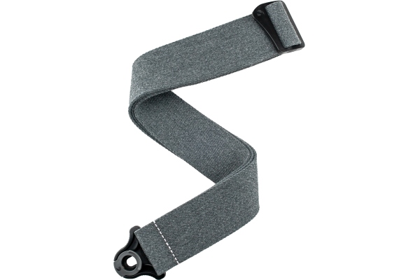 Auto Lock Guitar Strap Skater Grey