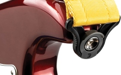 Curea chitară Daddario Auto Lock Strap Mellow Yellow