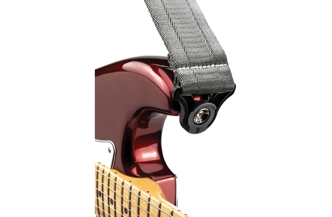 Curea chitară Daddario Auto Lock Strap Metal Grey