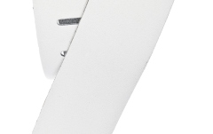Curea chitară Daddario Basic Classic Leather Guitar Strap White