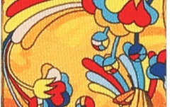 Curea chitară Daddario Beatles Yellow Submarine 55th Anniversary Primrose Prairie