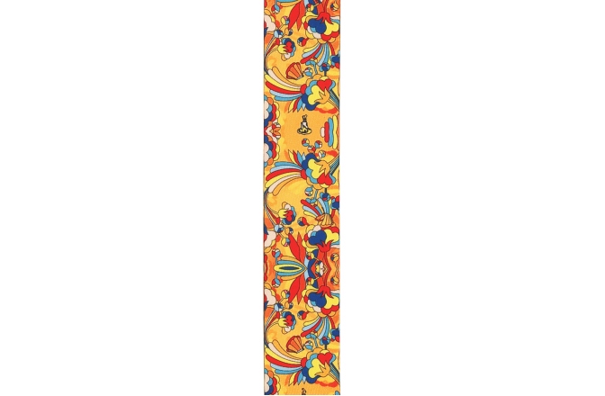 Curea chitară Daddario Beatles Yellow Submarine 55th Anniversary Primrose Prairie
