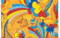Curea chitară Daddario Beatles Yellow Submarine 55th Anniversary Vinyl Guitar Strap Primrose Prairie