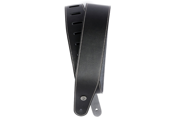 Classic Leather Guitar Strap Black