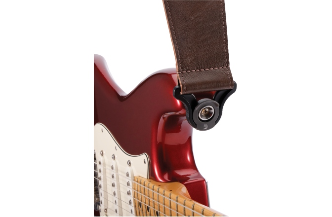 Curea chitară Daddario Comfort Leather Auto Lock Guitar Strap Brown