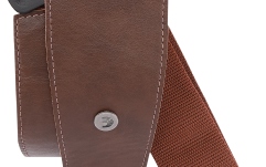 Curea chitară Daddario Comfort Leather Auto Lock Guitar Strap Brown