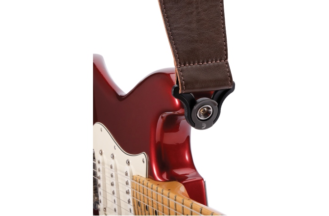Curea chitară Daddario Comfort Leather Auto Lock Guitar Strap Brown