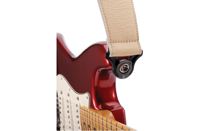 Curea chitară Daddario Comfort Leather Auto Lock Guitar Strap Tan
