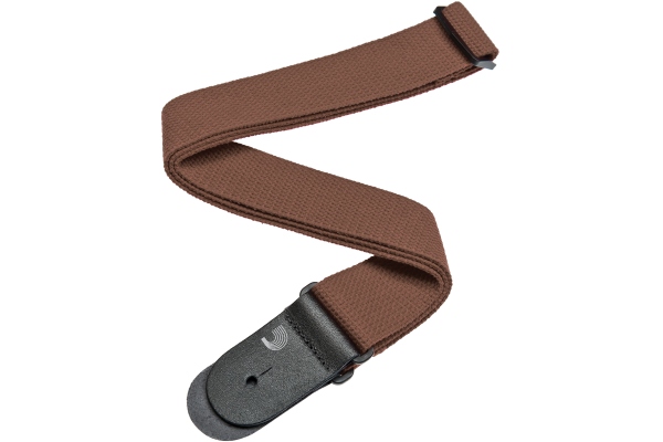 Cotton Guitar Strap Brown