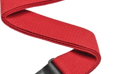 Curea chitară Daddario Cotton Guitar Strap Red