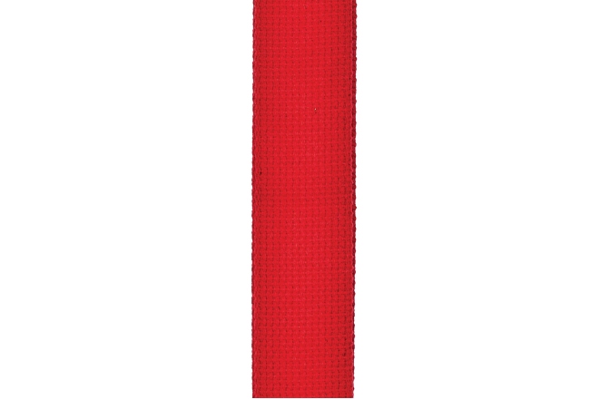 Curea chitară Daddario Cotton Guitar Strap Red