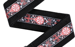Curea chitară Daddario Deluxe Cotton Guitar Strap Black