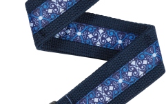 Curea chitară Daddario Deluxe Cotton Guitar Strap Blue