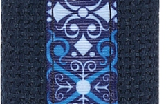 Curea chitară Daddario Deluxe Cotton Guitar Strap Blue