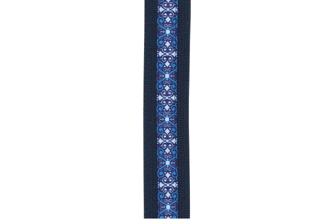 Curea chitară Daddario Deluxe Cotton Guitar Strap Blue