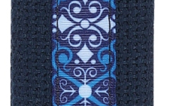 Curea chitară Daddario Deluxe Cotton Guitar Strap Blue