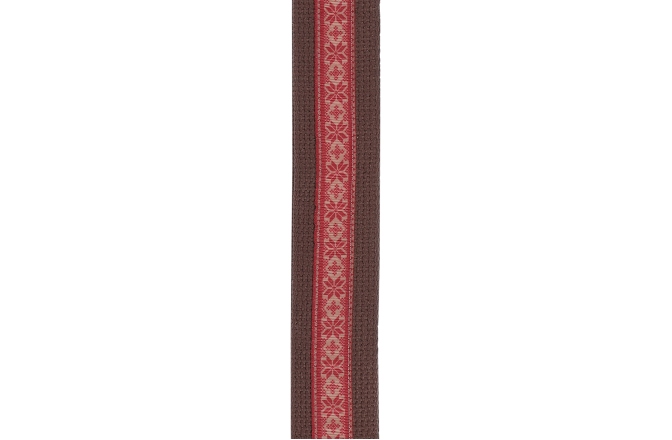 Curea chitară Daddario Deluxe Cotton Guitar Strap Brown