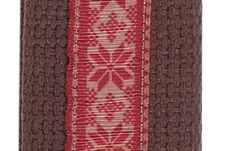 Curea chitară Daddario Deluxe Cotton Guitar Strap Brown