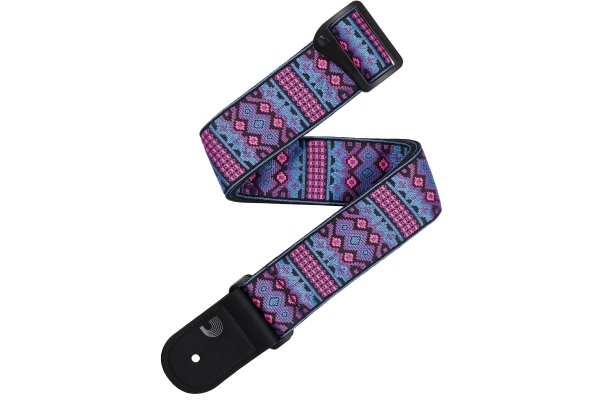 Eco Outrun Woven Guitar Strap Aztec
