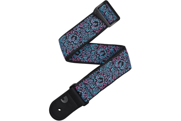 Eco Outrun Woven Guitar Strap Glitch