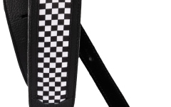 Curea chitară Daddario Hybrid Leather Guitar Strap Checkered