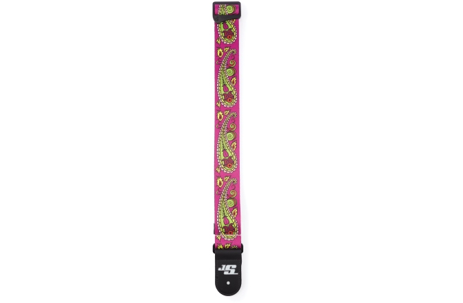 Curea chitară Daddario Joe Satriani Guitar Strap Paisley Purple