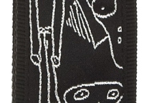 Curea chitară Daddario Joe Satriani Guitar Strap Silver Sketches