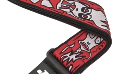 Curea chitară Daddario  Joe Satriani Guitar Strap Up in Flames