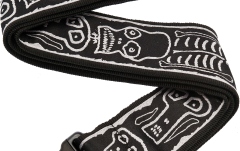 Curea chitară Daddario Joe Satriani Planet Lock Guitar Strap Skull N Bones