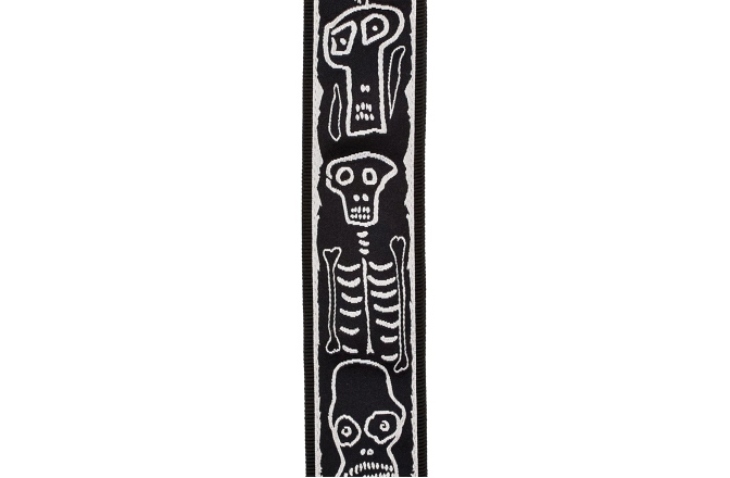 Curea chitară Daddario Joe Satriani Planet Lock Guitar Strap Skull N Bones