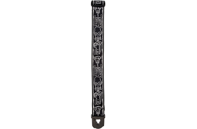 Curea chitară Daddario Joe Satriani Planet Lock Guitar Strap Skull N Bones