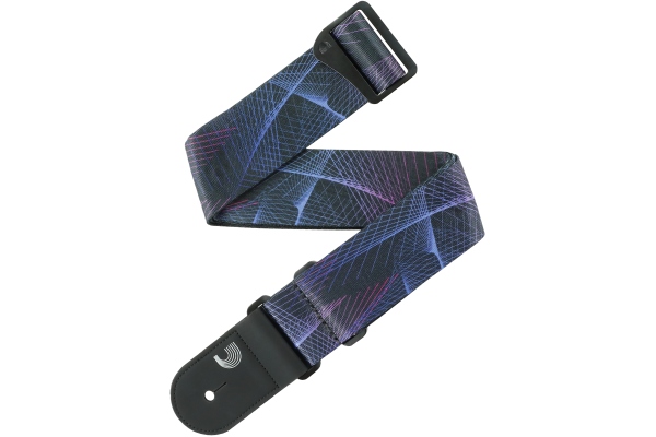 Outrun Polyester Guitar Strap Kaleidoscope Outrun Polyester Guitar Strap Kaleidoscope
