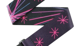 Curea Chitară Daddario Outrun Polyester Guitar Strap Neon Stars