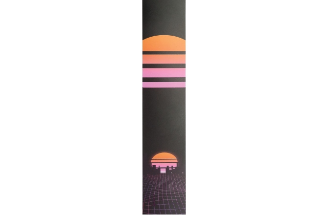 Curea chitară Daddario Outrun Printed Leather Guitar Strap Power Grid