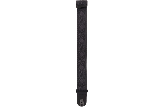 Curea chitară Daddario Pad Lock Woven Guitar Strap Monterey Black Tubular