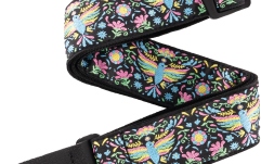 Curea chitară Daddario Pad Lock Woven Guitar Strap Phoenix Dream