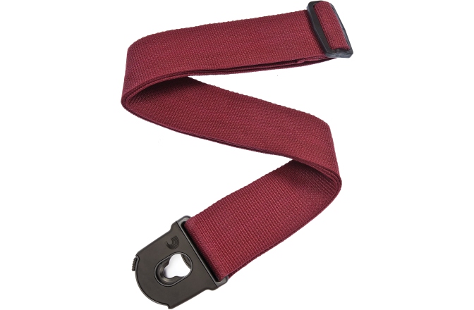 Curea Chitară Daddario Planet Lock Guitar Strap Polypropylene Red