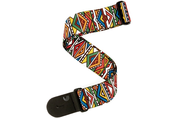 Polyester Guitar Strap Ndebele Polyester Guitar Strap Ndebele