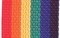 Curea chitară Daddario Polypro Guitar Strap Rainbow