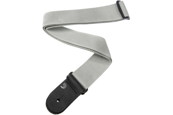 Polypropylene Guitar Strap Silver Polypropylene Guitar Strap Silver