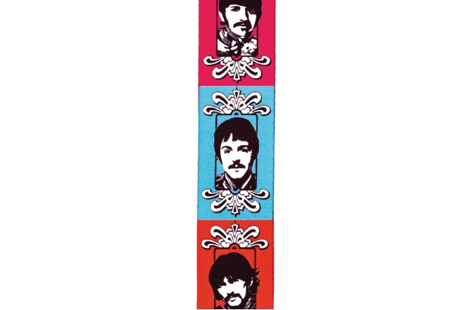 Curea chitară Daddario Sgt. Pepper's Lonely Hearts Club Band 50th Anniversary Woven Guitar Strap