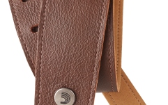 Curea chitară Daddario Slim Garment Leather Guitar Strap Brown